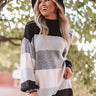 It's All For Fall Stripe Tunic Dress In Black Image - 1