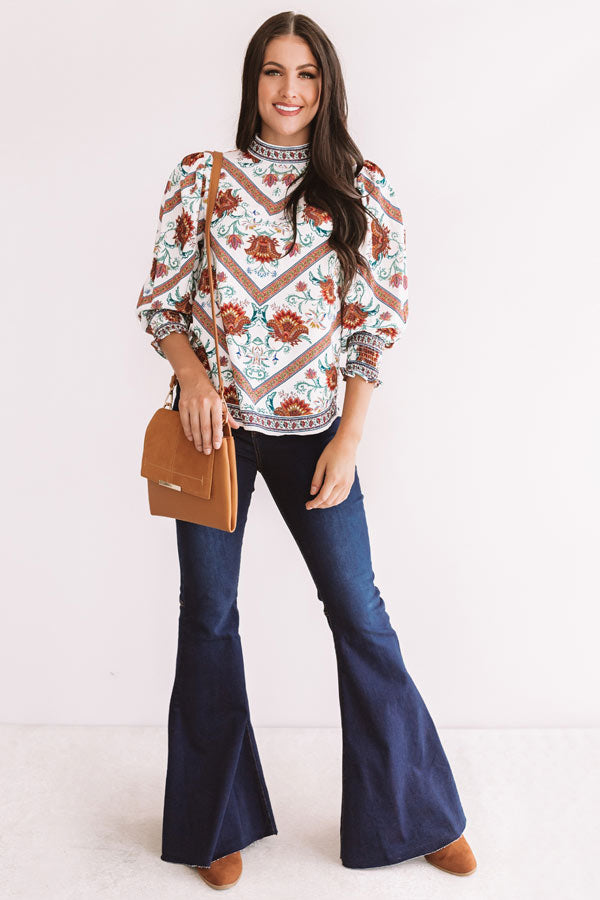 Flower Child Shift Top Image - 3