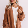 In The Knit Of Time Cardigan In Rustic Rose Image - 1