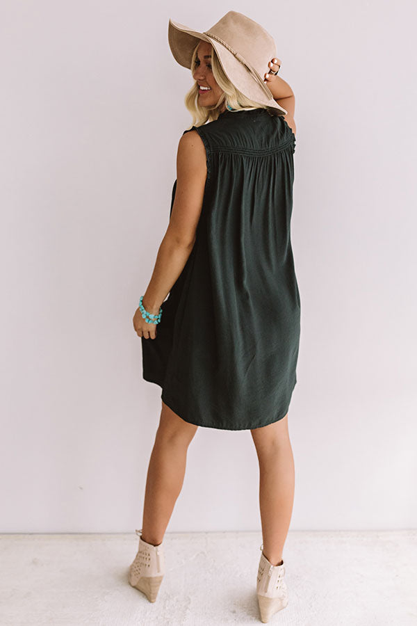 Merlot And Magic Shift Dress in Vintage Black Image - 5