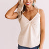 Falling For Trends Tank In Cream Image - 1