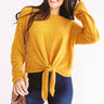 Playing Knit Cool Top In Golden Honey Image - 1