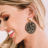 Moonlight Kisses Earrings In Black Image - 1