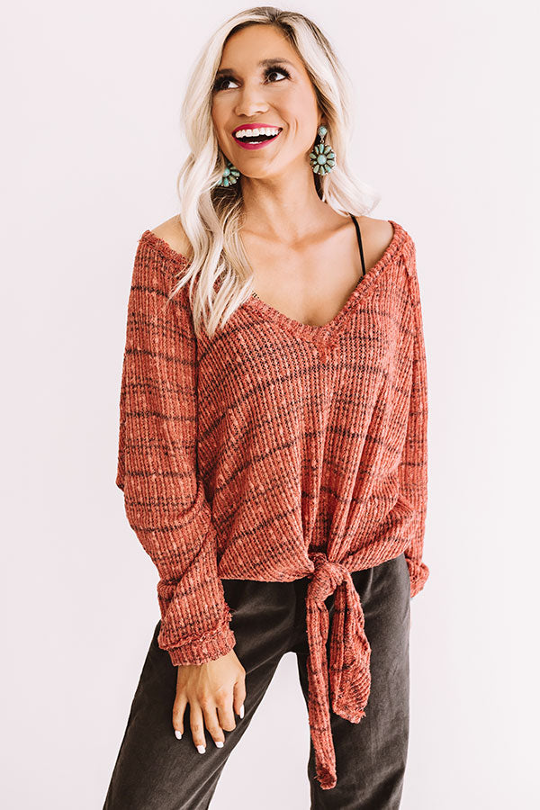 Adventure Ahead Knit Top Image - 1
