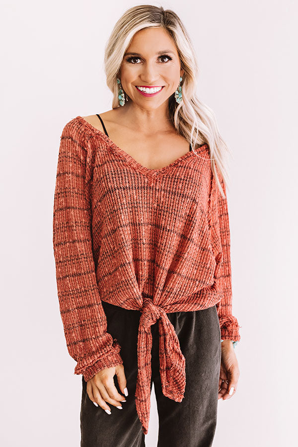 Adventure Ahead Knit Top Image - 3