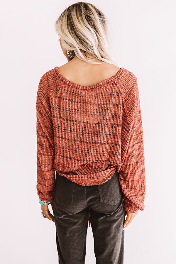 Adventure Ahead Knit Top Image - 5
