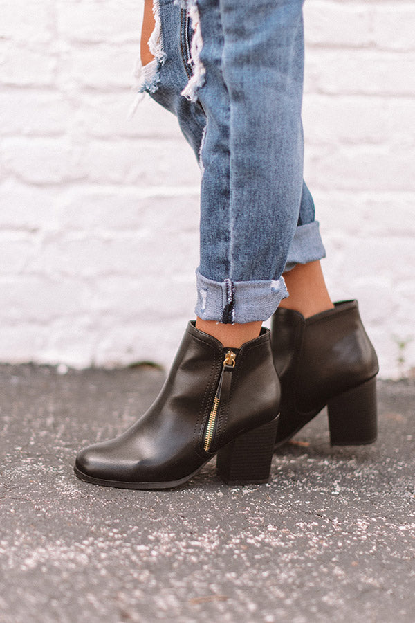 The Nellie Faux Leather Bootie Image - 2