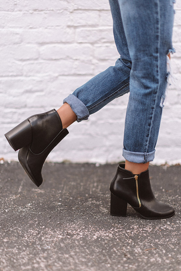 The Nellie Faux Leather Bootie Image - 4