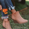 The Macon Faux Suede Bootie In Iced Mocha Image - 1