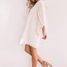 Date Night Out Shift Dress In Cream Image - 1