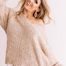 Casual Cuddles Sweater In Taupe Image - 1