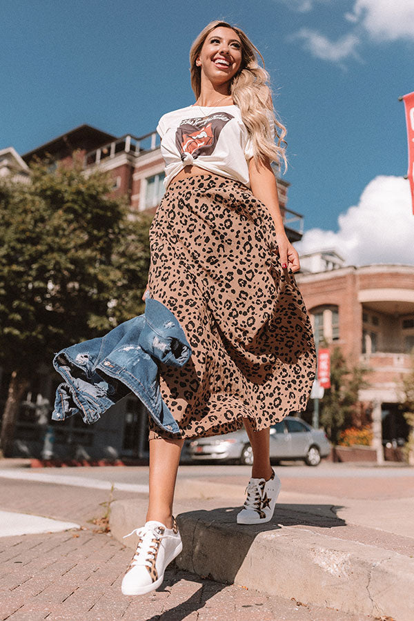 Voted Best Dressed Leopard Skirt • Impressions Online Boutique
