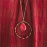 Social Debut Necklace In Crimson Image - 1