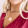Soho Flow Necklace In Merlot Image - 1