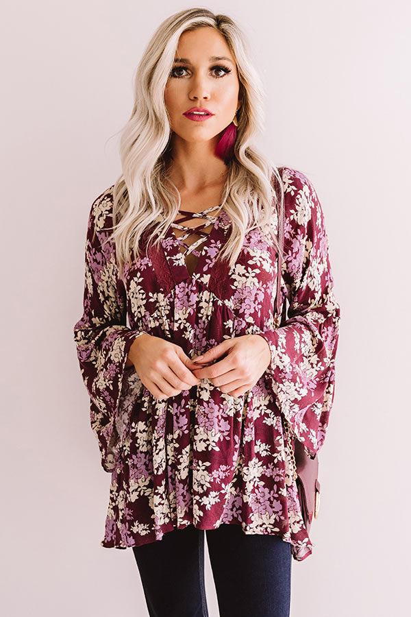 Down In The Valley Babydoll Top Image - 1