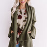 Strut The Streets Jacket In Olive Image - 1
