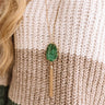 Like A Fine Wine Druzy Stone Necklace Image - 1