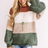 Cider And Cozy Chenille Sweater In Olive Image - 1