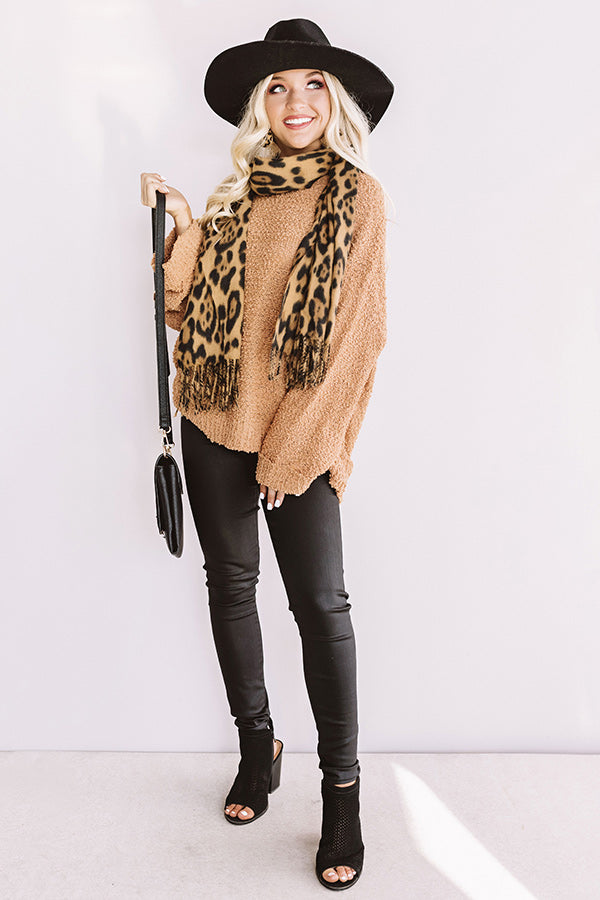 Dream On Knit Sweater In Honey Image - 3