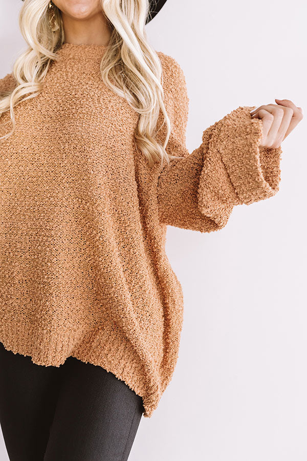 Dream On Knit Sweater In Honey Image - 2