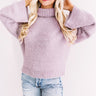 Ski Resort Romance Ultra Soft Sweater In Lavender Image - 1