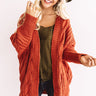 Autumn Debut Cable Knit Cardigan Image - 1