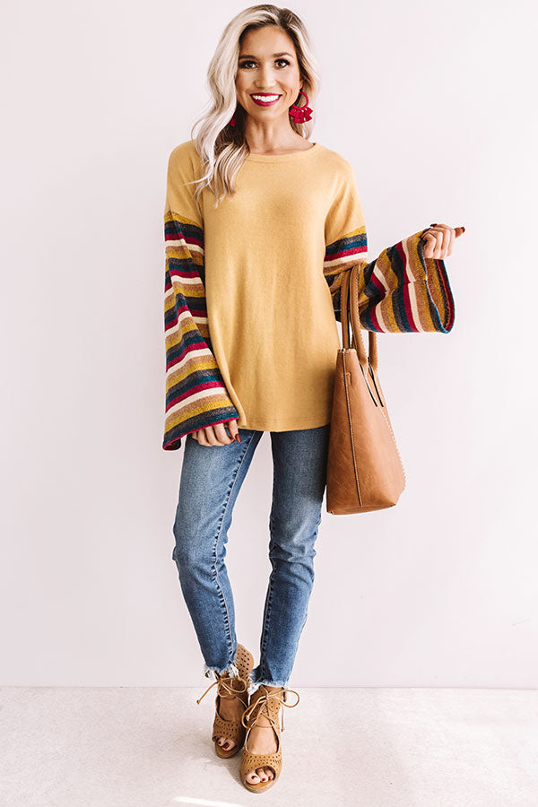 Let Your Flare Down Shift Sweater Image - 1
