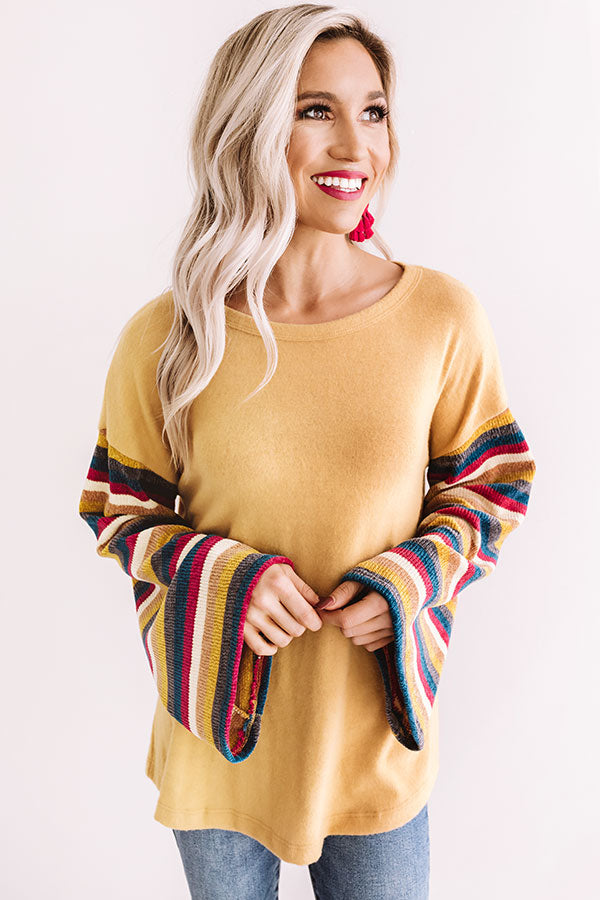 Let Your Flare Down Shift Sweater Image - 2