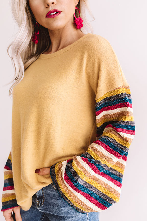 Let Your Flare Down Shift Sweater Image - 3