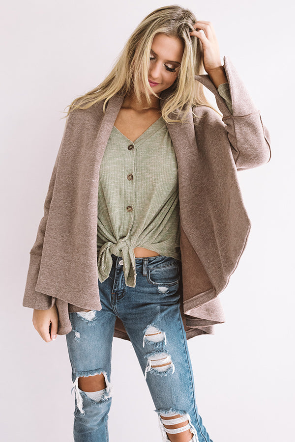 Strut The Streets Jacket In Brown Image - 4