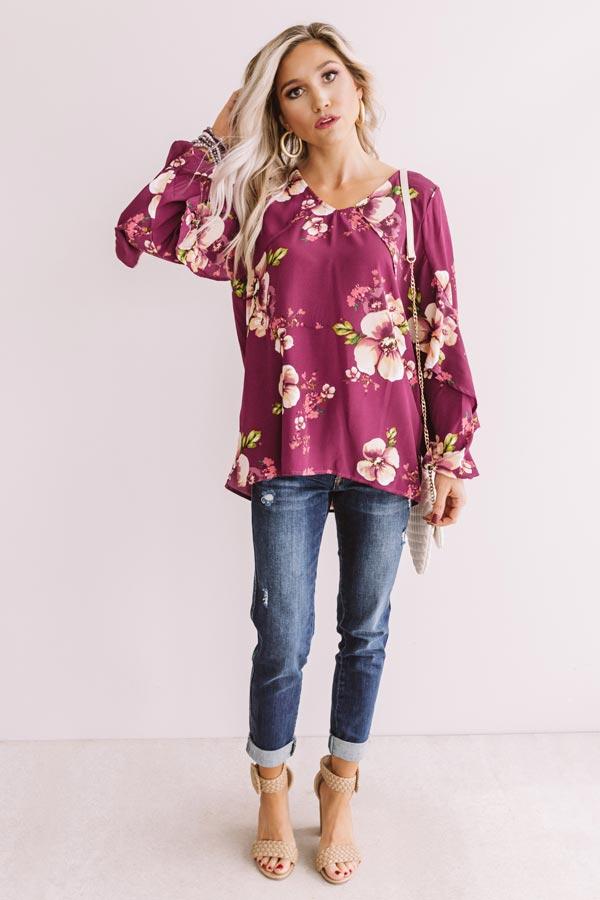 Day Trip In Dallas Floral Shift Top Image - 4