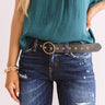 Close Up Ready Faux Leather Belt In Black Image - 1