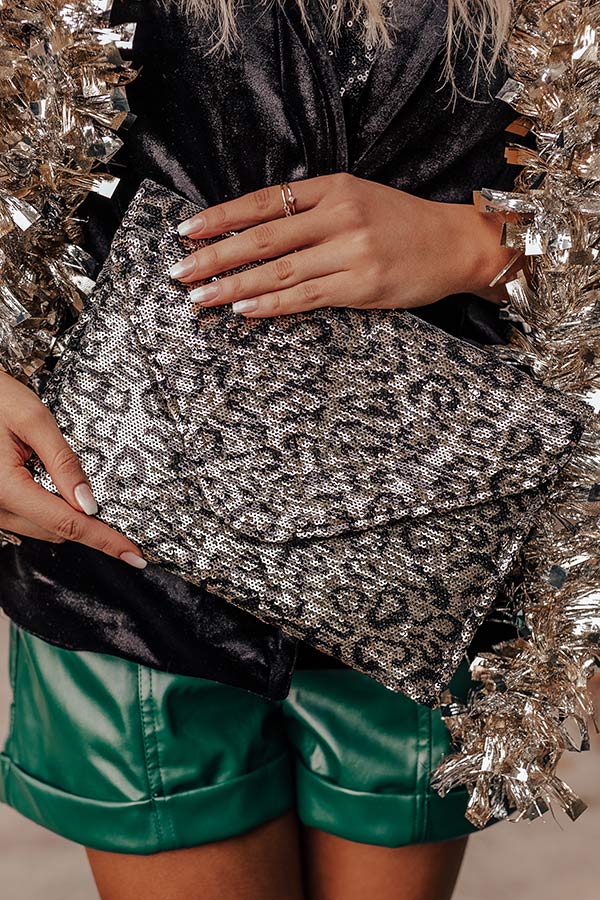 Ritz And Glitz Sequin Clutch • Impressions Online Boutique