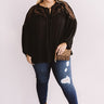 Seriously Smitten Lace Shift Top In Black Curves Image - 1