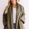 Strut The Streets Jacket In Olive Curves Image - 1