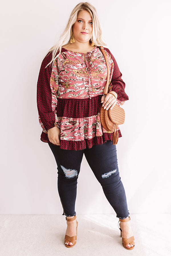 Oh, My, My, My Shift Top Curves Image - 2