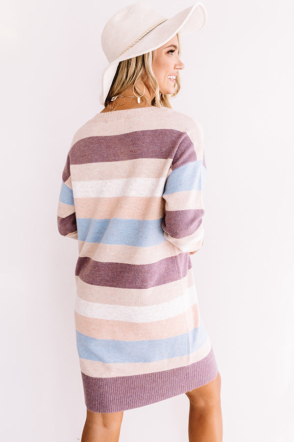 Good Looks And Grace Sweater Dress Image - 5