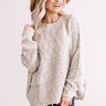 Sweet Dreaming Knit Sweater In Light Pear Image - 1