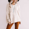 Sweet Dreaming Knit Sweater In Stone Image - 1