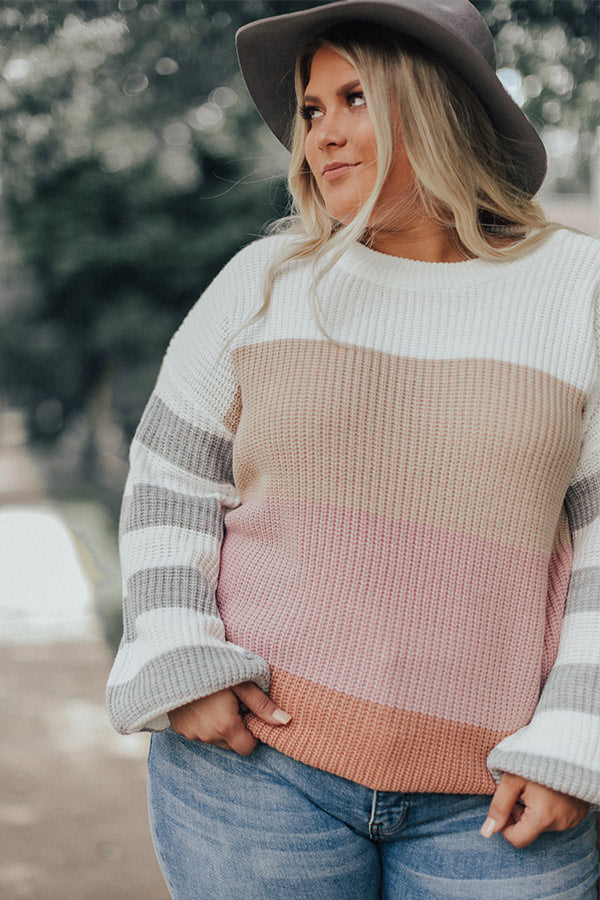 Love Like This Knit Sweater Curves Image - 4