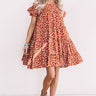 Southern Sunset Babydoll Dress In Rust Image - 1