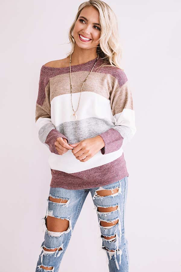 That Fine Feeling Stripe Sweater Image - 2