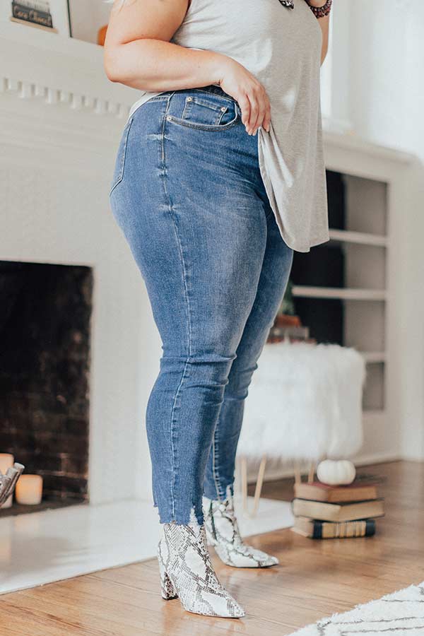 The Elliot High Waist Ankle Skinny Curves Image - 5