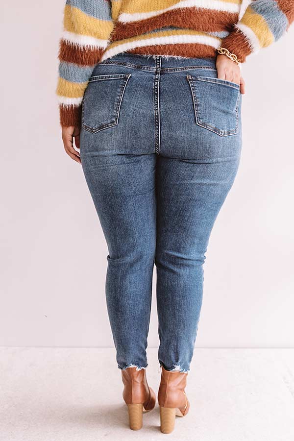 The Elliot High Waist Ankle Skinny Curves Image - 3