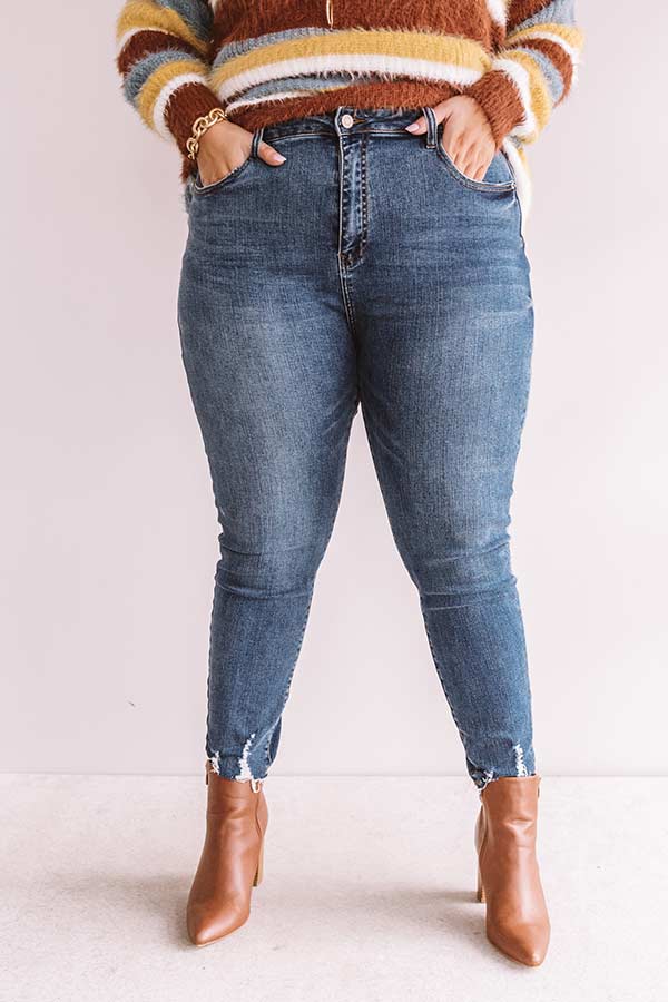 The Elliot High Waist Ankle Skinny Curves Image - 1