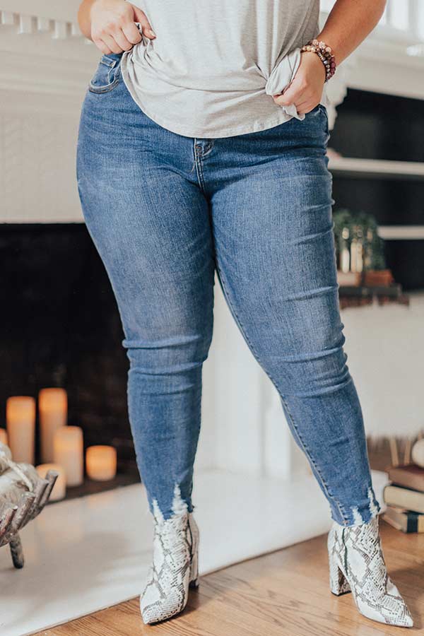 The Elliot High Waist Ankle Skinny Curves Image - 4