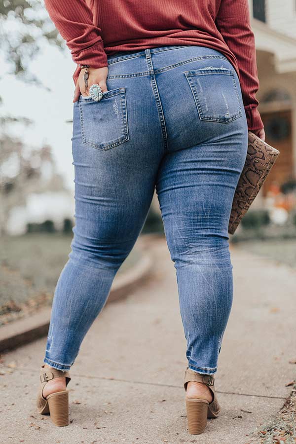 The Kennedy Midrise Ankle Skinny  Curves Image - 1