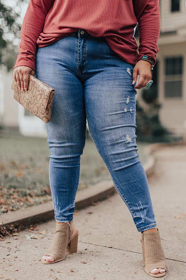 The Kennedy Midrise Ankle Skinny  Curves Image - 2