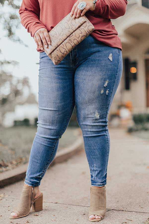 The Kennedy Midrise Ankle Skinny  Curves Image - 3