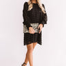 Cocktails And Cuties Shift Dress In Black Image - 1
